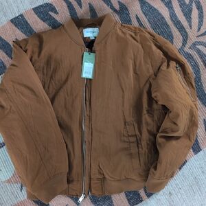 Goodfellow & Co Brown Bomber Jacket